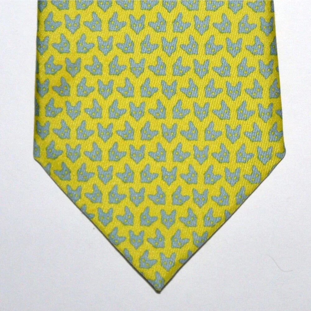 Vineyard Vines Necktie Foxfield Horse Races Charlottesville VA 2018 Silk custom